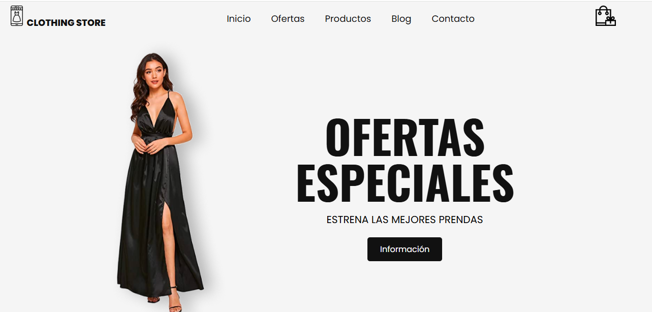Clothing Store-Tienda de Ropa Online