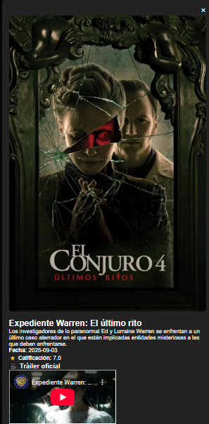 Modal de Pelicula